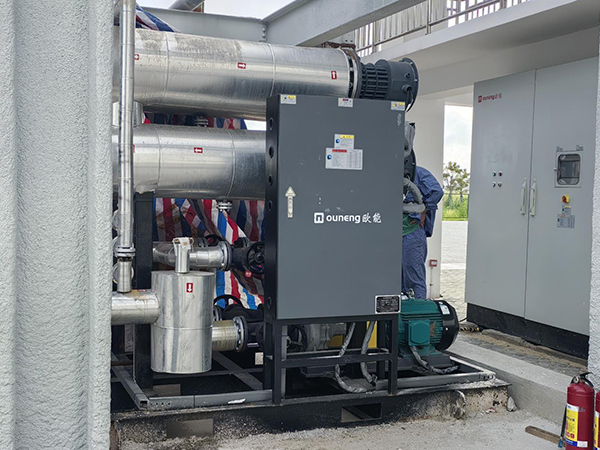 攪拌站瀝青罐保溫瀝青電加熱導熱油爐「歐能機械」 其他行業控溫解決方案